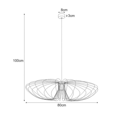 wisząca K-3409 z serii TIZI Lampa