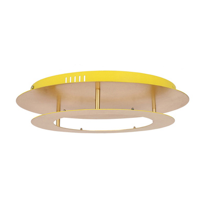 Lampa sufitowa plafon złoty 40cm LED Merle 98-66213