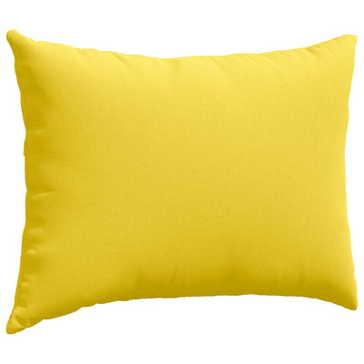 Poduszki na sofę 2 pcs Jasnożółty 70 x 50 cm tkanina