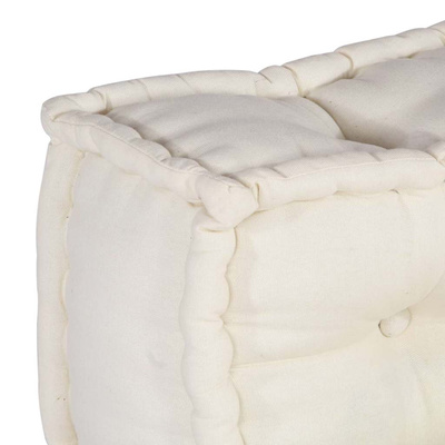 Poduszka do sofy paletowej 2 pcs kremowy 120 x 80 x 38 cm