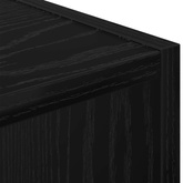 Stolik nocny Czarny Dąb 30,5 x 27 x 59,5 cm Drewno inżynieryjne