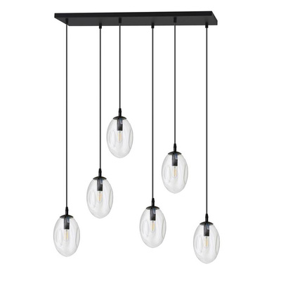 Lampa wisząca ASTRAL 6 BL TRANSPARENT