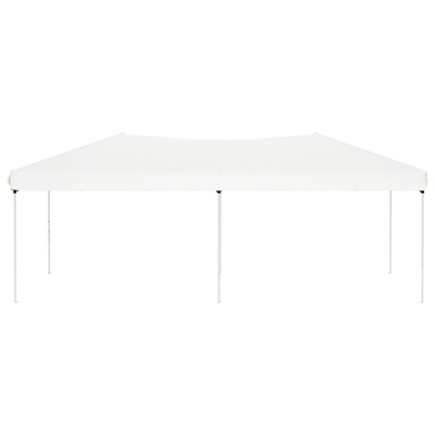 Składany namiot imprezowy, biały, 3x6 m