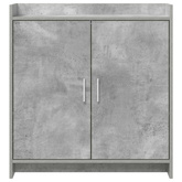 Bufet Betonowy szary 72 x 36 x 80 cm Drewno inżynieryjne