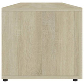 vidaXL Szafka pod TV, dąb sonoma 120x34x30 cm, materiał drewnopochodny