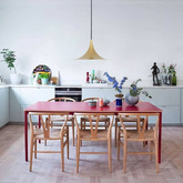 Lampa Wisząca Skandynawska Złota E14 Abruzzo Oslo