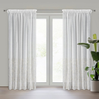 Firana Melia biała 140x270