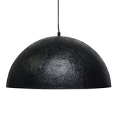 LAMPA wisząca nowoczesna eko skóra czarna