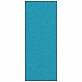 Dywanik wejściowy Cyan i Czarny 120 x 300 cm 100% poliamid