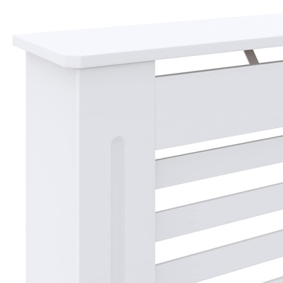 Osłona na kaloryfer, MDF, biała, 78 cm