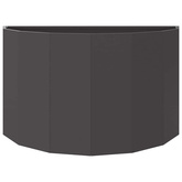 Donica Czarny 90 x 45 x 50 cm Stal