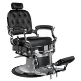 Gabbiano fotel barberski Ernesto czarny 125378