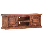 vidaXL Szafka pod TV, 120x30x40 cm, lite drewno sheesham