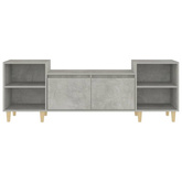 vidaXL Szafka pod TV, szarość betonu, 160x35x55 cm model standard