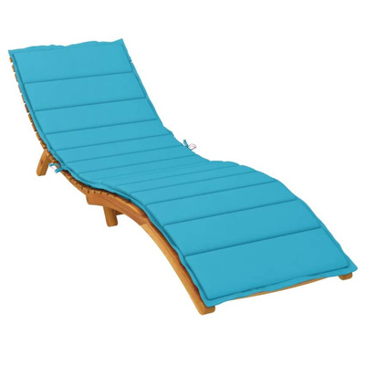 vidaXL Poduszka na leżak, turkusowa, tkanina Oxford model standard