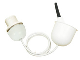 Zawiesie białe do lampy wiszącej E27 85-89369