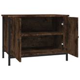 vidaXL Szafka pod TV, przydymiony dąb, 60x35x45 cm