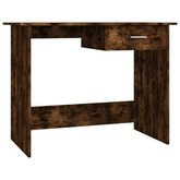 vidaXL Biurko, przydymiony dąb, 100x50x76 cm, materiał drewnopochodny model standard