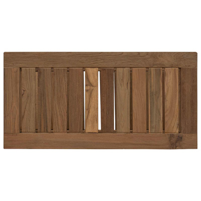 Stolik boczny do łazienki naturalny 60 x 30 x 45 cm