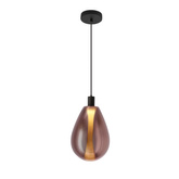 Lampa wisząca Denso 30 szklana kula miedziana do jadalni nad stół