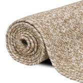 Dywany pokojowe Naturalne i białe 100 x 200 cm Juta