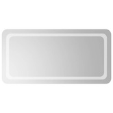 Lustro łazienkowe z LED, 100x50cm vidaXL