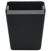 Skrzynki na kwiaty do palet euro 12 pcs Czarny 14 x 9 x 9,5 cm