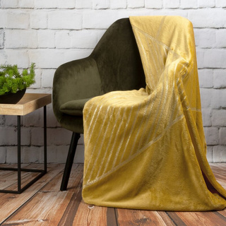 Koc Fla miodowy 150x200