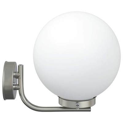 Zewnętrzna lampa ścienna 2 pcs Srebrny 29 x 25 x 33 cm