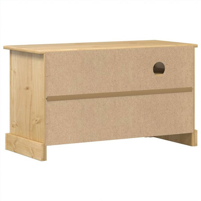 vidaXL Szafka pod TV Corona, 100x45x58 cm, lite drewno sosnowe