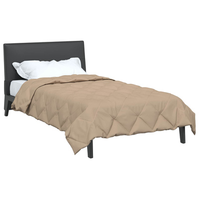 Kołdra na cały rok Ciemnoszary 155 x 220 cm Mikrofibra