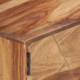 vidaXL Szafka pod TV, 140x30x40 cm, lite drewno sheesham