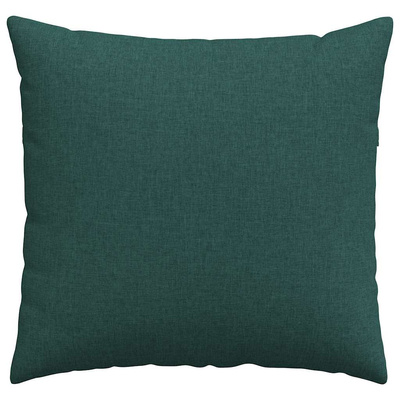 Poduszki na sofę 2 pcs Ciemna zieleń 45 x 45 cm tkanina