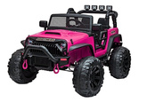 Auto Terenowe Na Akumulator Jeep JC666 LED MP3 Pilot Różowy Lakierowany
