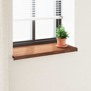 Parapet okienny Brązowe drewno 80 x 45 x 4,5 cm PVC