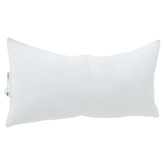 Poduszka 2 pcs Biały 80 x 40 x 20 cm Bawełna i poliester