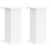 Stojak na rośliny 2 pcs Biały 30,5 x 30 x 60,5 cm