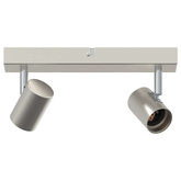 Reflektor sufitowy Nikiel 26 x 6,5 x 11,5 cm Metal