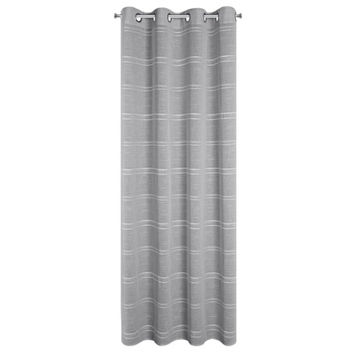 Arcadia srebrna 140x250 Firana