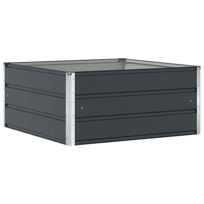 Donica Antracyt 100 x 100 x 45 cm Stal
