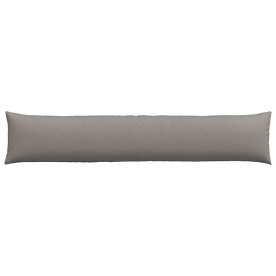Poduszki na sofę 2 pcs Ciemnoszary 200 x 40 cm tkanina