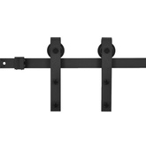 do montażu drzwi przesuwnych SKIEN, 200 cm, stal, czarny System