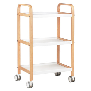 Stolik pomocnik kosmetyczny HS-09 drewno - biały 126766