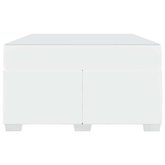 Ramka łóżka Biały 120 x 190 cm PVC