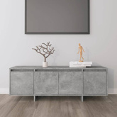 vidaXL Szafka pod TV, szarość betonu, 120x30x40,5 cm