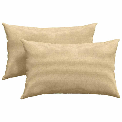 Poduszki na sofę 2 pcs Szary zielony 50 x 30 cm