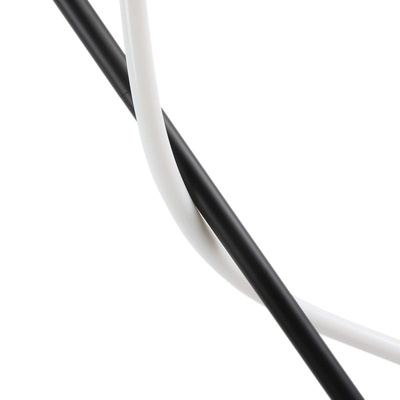 Nowoczesna Lampa podłogowa Czarna LED 30W 3000K Abruzzo Spirali