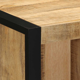 Szafka nocna 40x35x40 cm lite drewno surowe mango