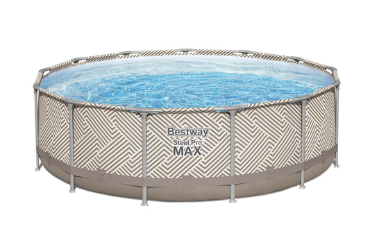 Basen Ogrodowy Stelażowy Z Baldachimem Daszek 396 x 107 cm Bestway 561FY