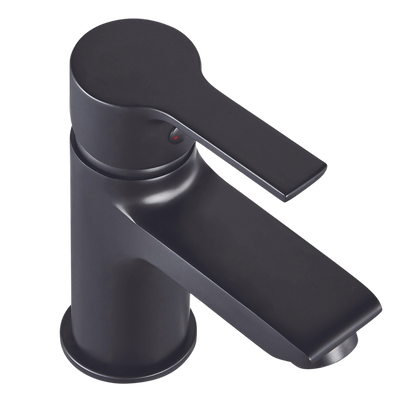 Bateria umywalkowa niska bralos czarna BU-07-004-A Invena